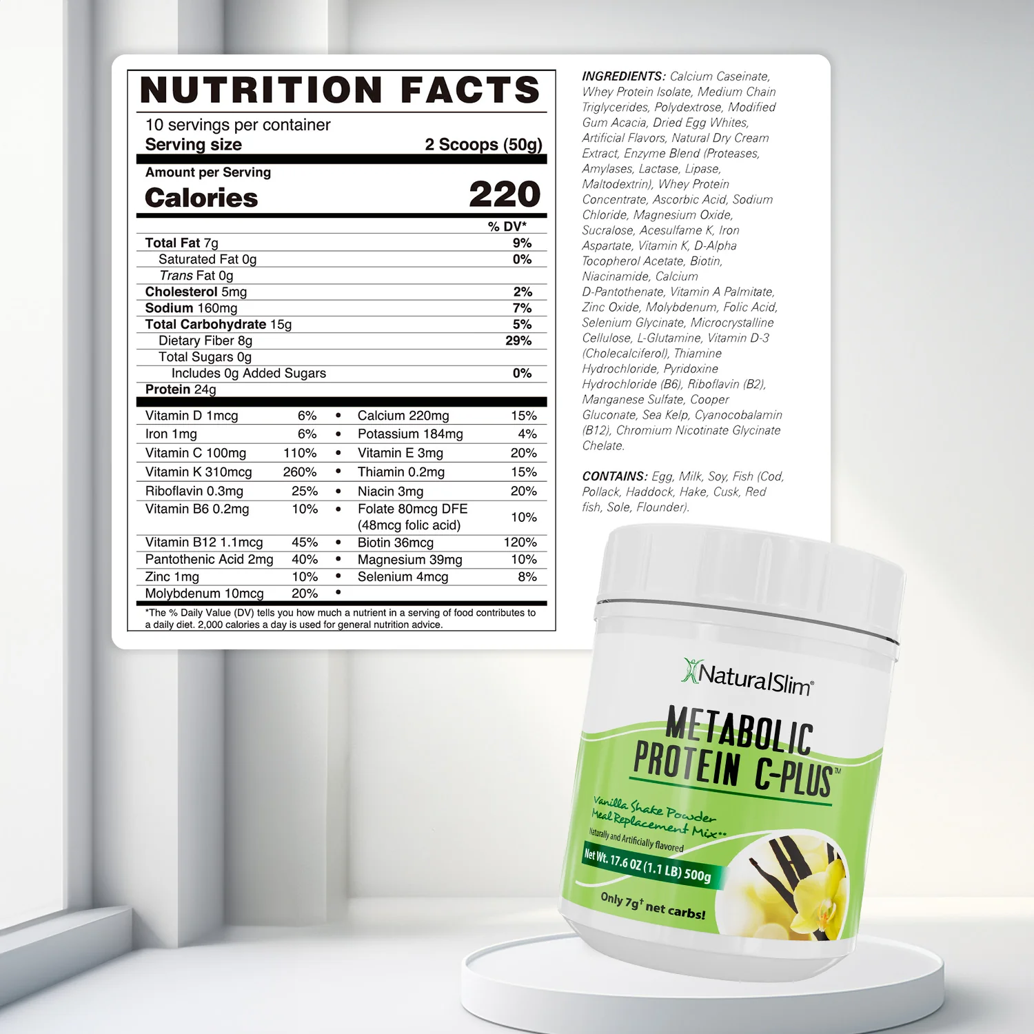 3 Metabolic Protein C-Plus™  | Envío GRATIS - Image 5