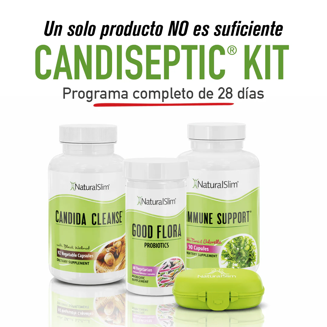 Candiseptic Kit Limpieza de Hongo Candida Albicans | Envío Gratis Incluye Libro - Image 5