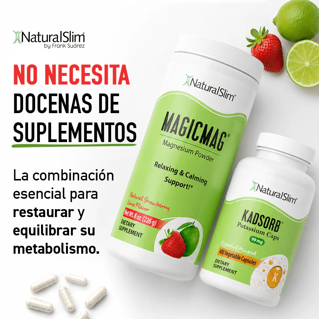 Dúo Dinámico (MagicMag® & Kadsorb®) | Magnesio y Potasio - Image 3