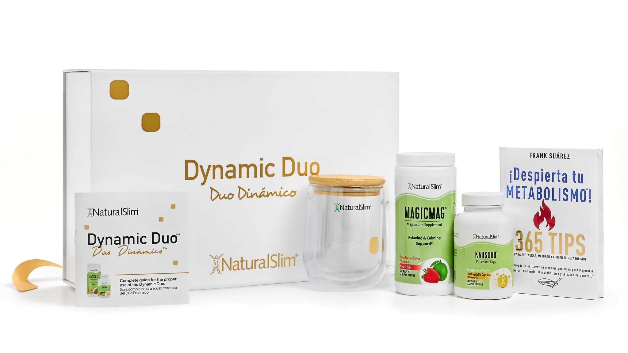 Dúo Dinámico Gift Set | MagicMag®, Kadsorb®, Libro ¡Despierta tu Metabolismo!, Mug y Caja de Regalo con Panfleto Informativo| Magnesio y Potasio - Image 8