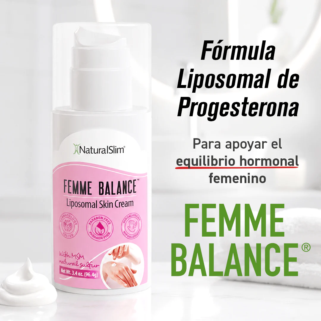 Femme Balance™ | Crema Liposomal Para la Piel - Image 3