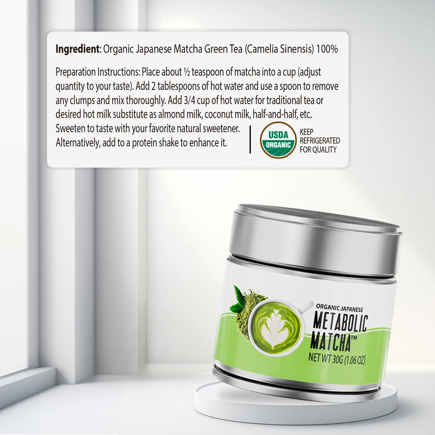 Metabolic Matcha® Tea | Té Matcha Orgánico - Image 3