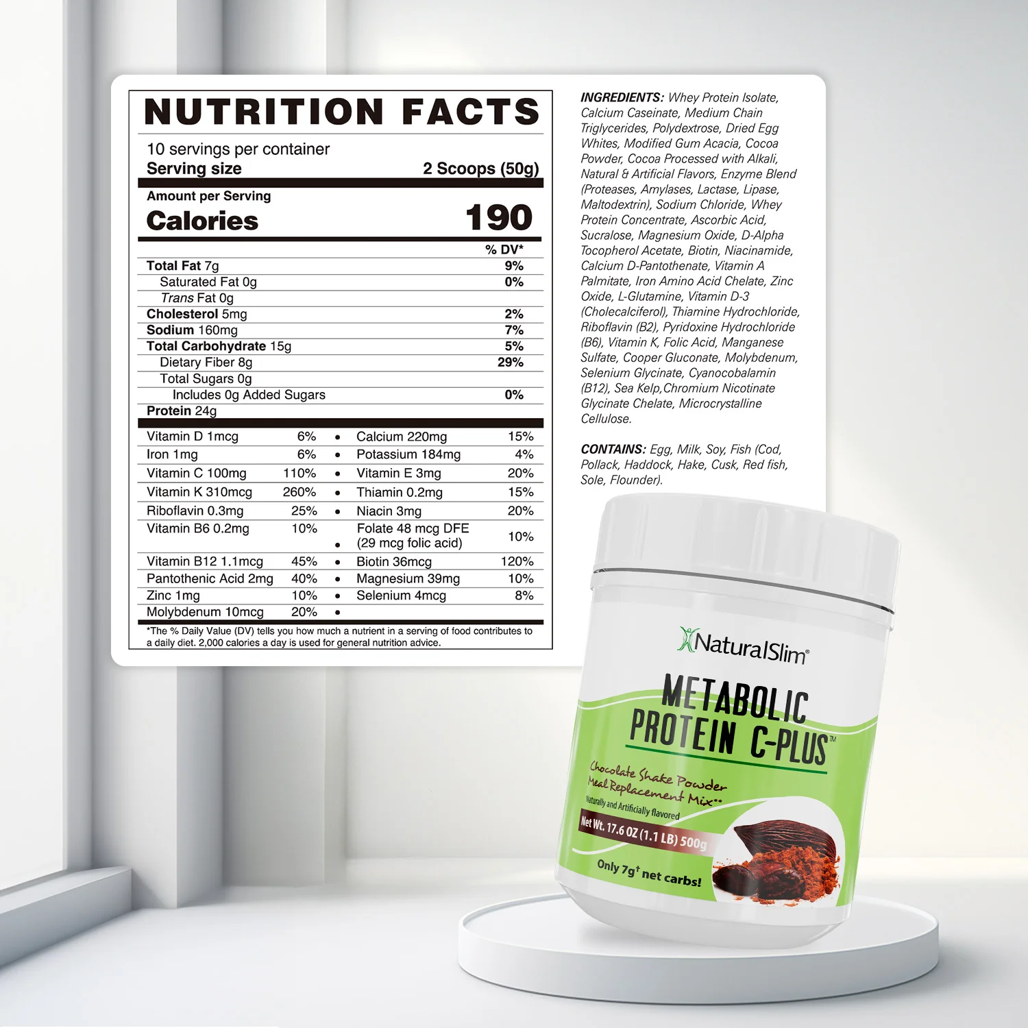 METABOLIC PROTEIN® C-PLUS CHOCOLATE - Image 3