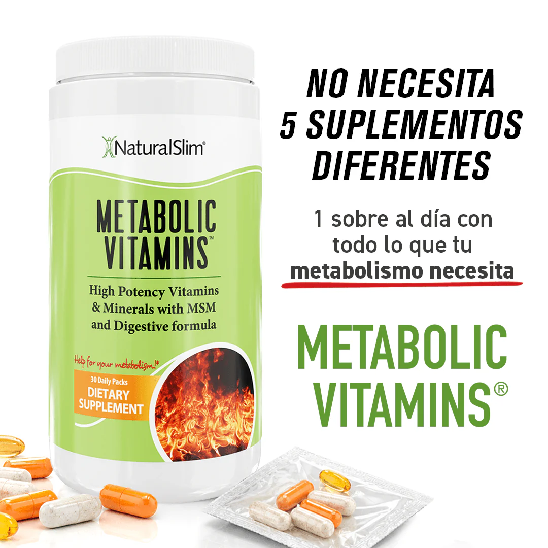 Metabolic Vitamins® | Vitaminas Potentes | Multivitaminas y Minerales, Complejo B con Niacina (B3) - Image 8