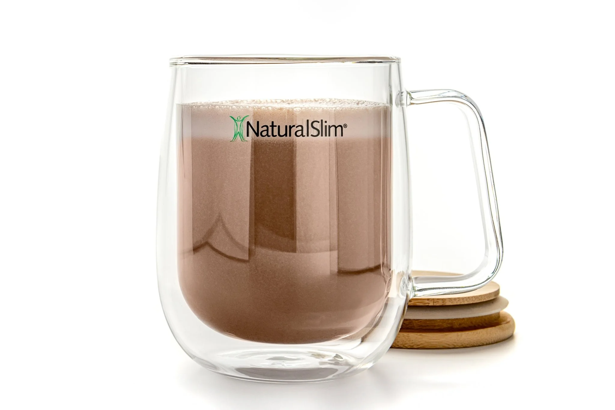 Taza de vidrio de doble pared de NaturalSlim® - Image 3