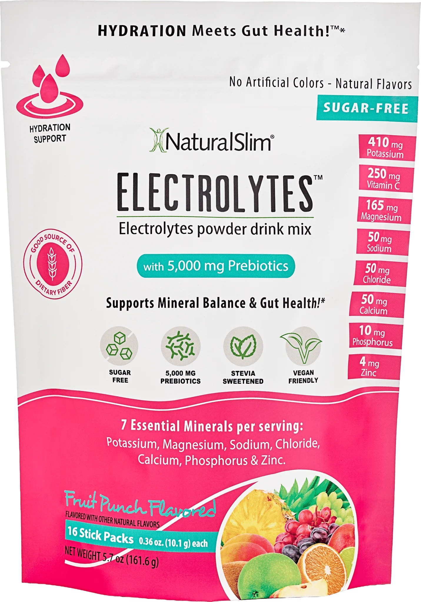 NaturalSlim Electrolytes™ Fruit Punch - Image 2