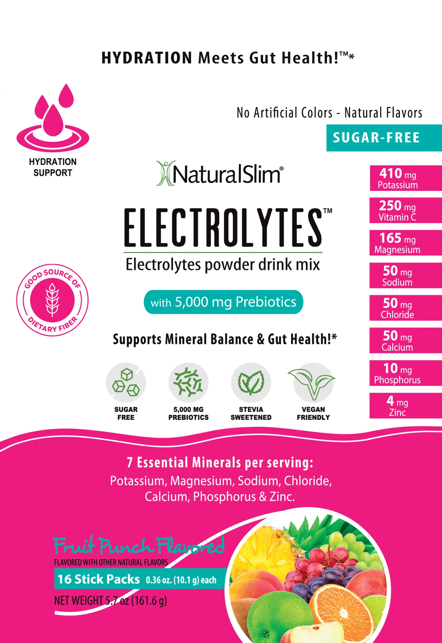 NaturalSlim Electrolytes™ Fruit Punch - Image 4