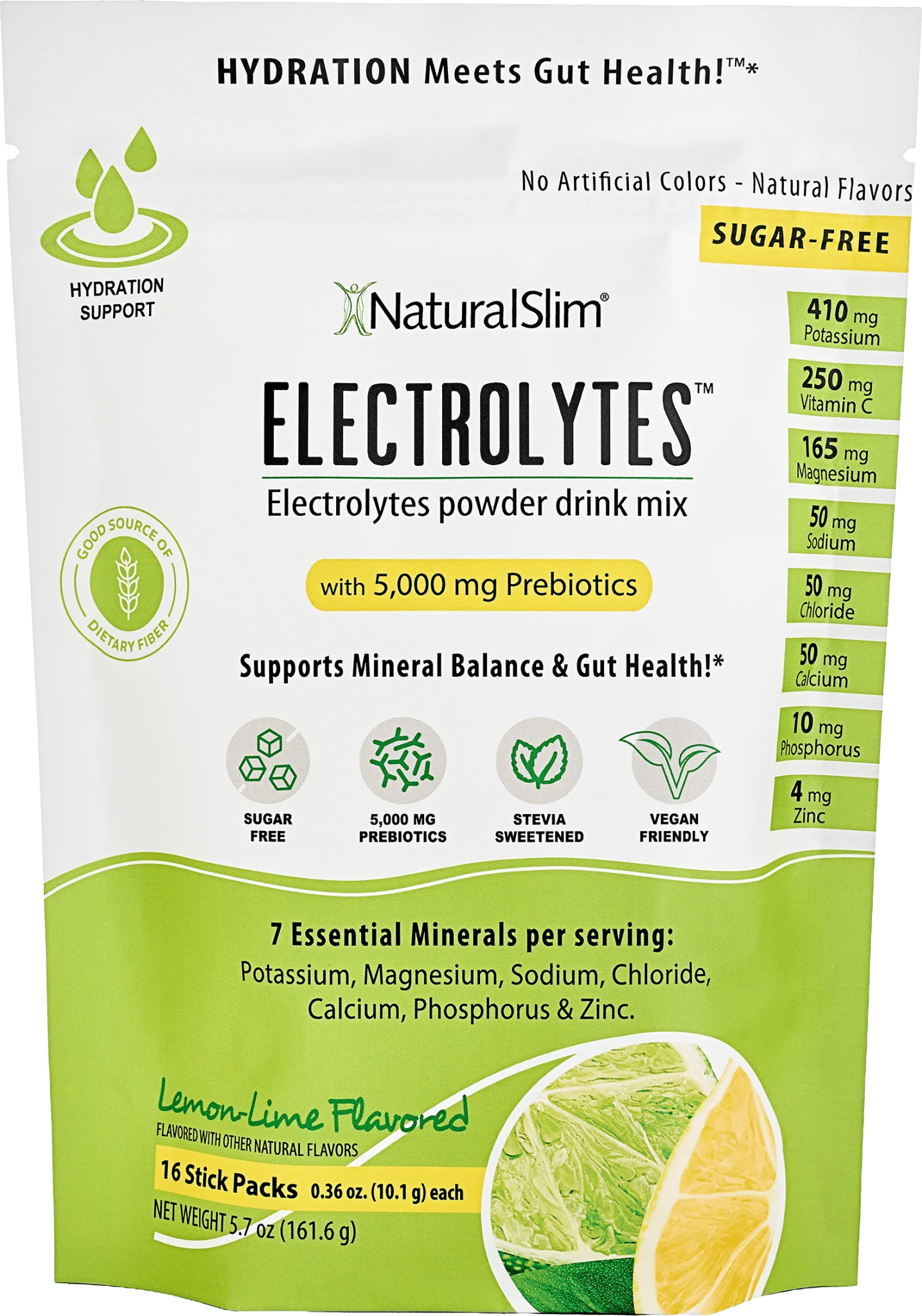 NaturalSlim Electrolytes™ Lemon-Lime - Image 2