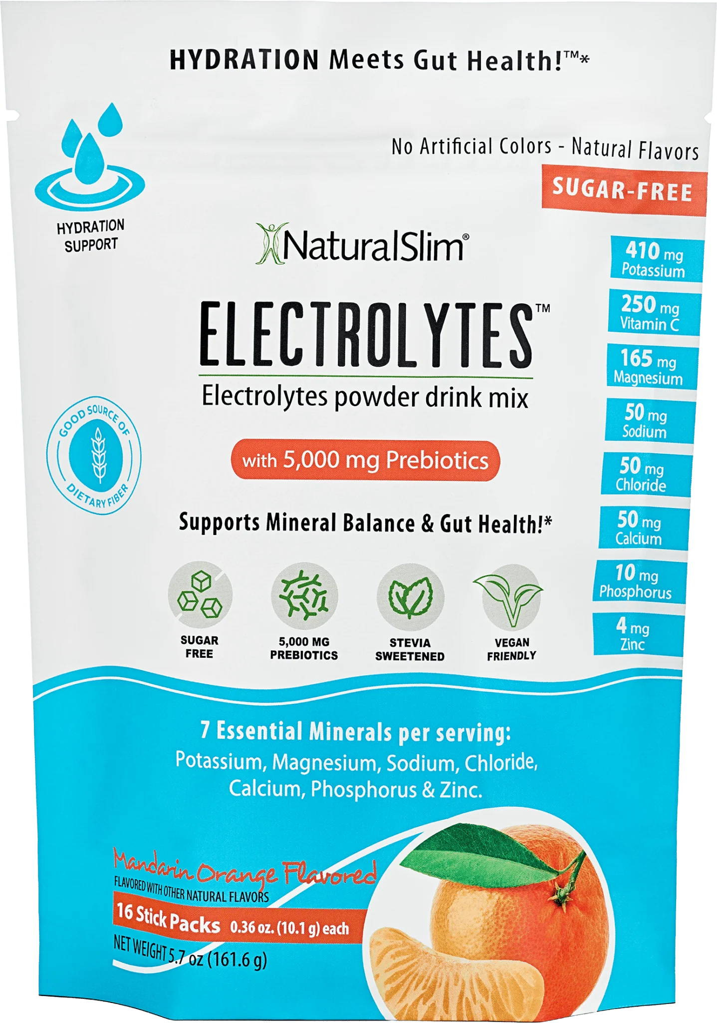 NaturalSlim Electrolytes™ Mandarin Orange - Image 2