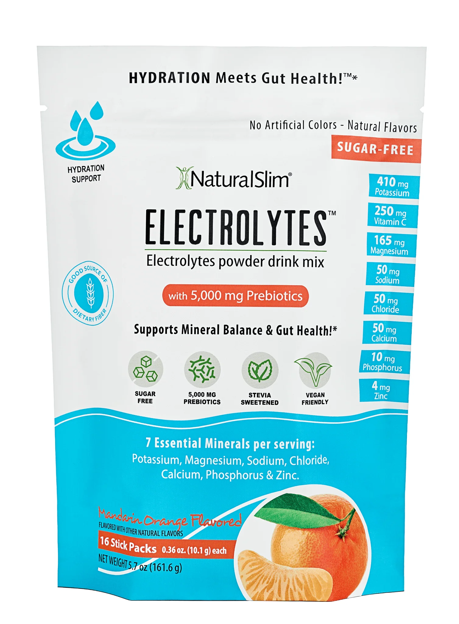NaturalSlim Electrolytes™ Mandarin Orange - Image 3