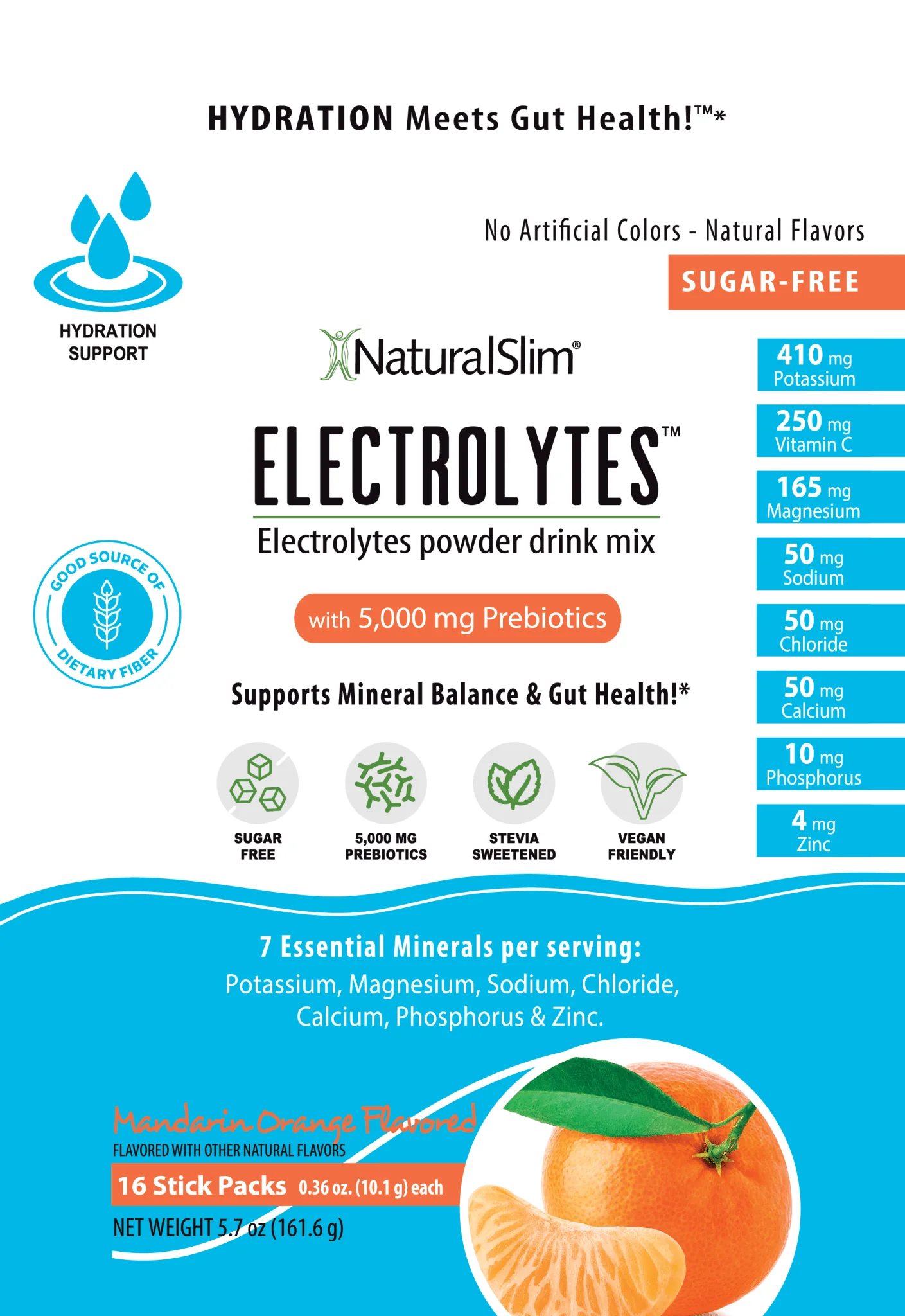 NaturalSlim Electrolytes™ Mandarin Orange - Image 4