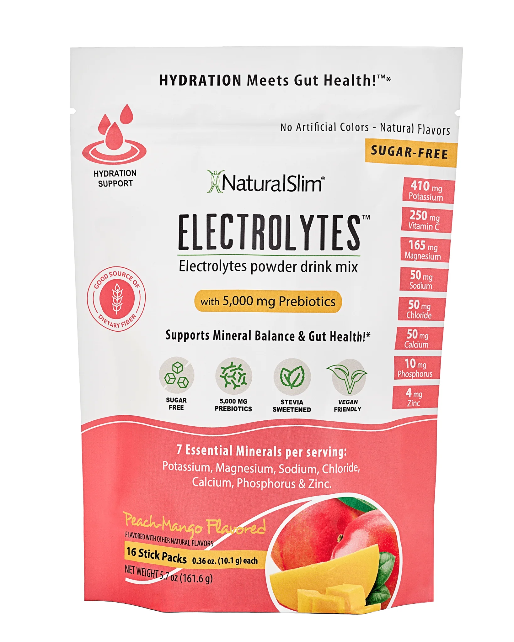 NaturalSlim Electrolytes™ Peach-Mango - Image 2