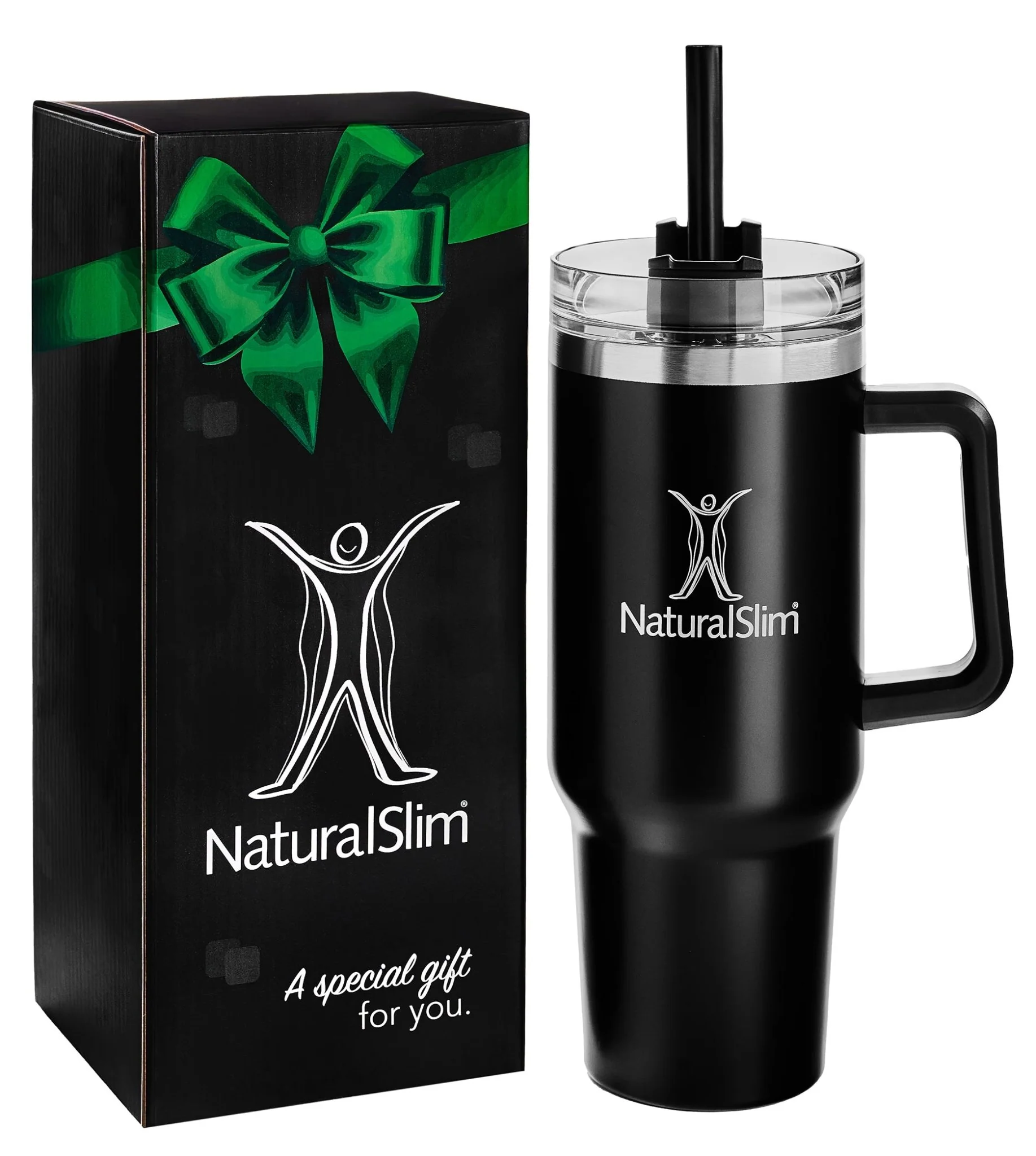 NaturalSlim®️ Tumbler (Limited Edition) | Vaso térmico de acero inoxidable | 40 oz - Image 2