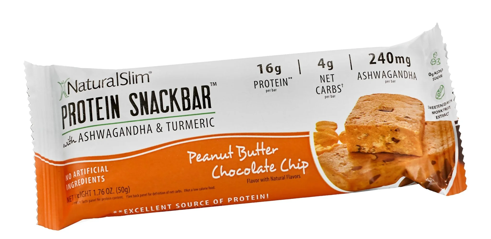 NaturalSlim® Protein Snackbar™ Peanut Butter Chocolate Chip | Barras de proteína - Image 13