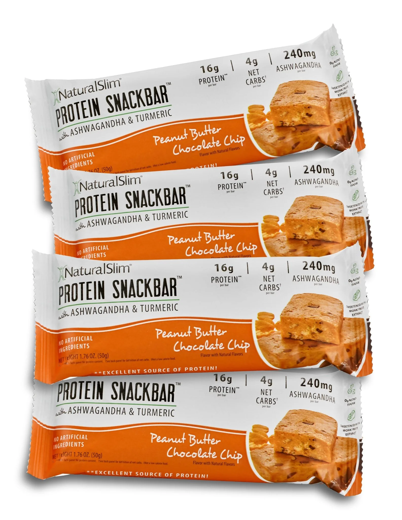 NaturalSlim® Protein Snackbar™ Peanut Butter Chocolate Chip | Barras de proteína - Image 14