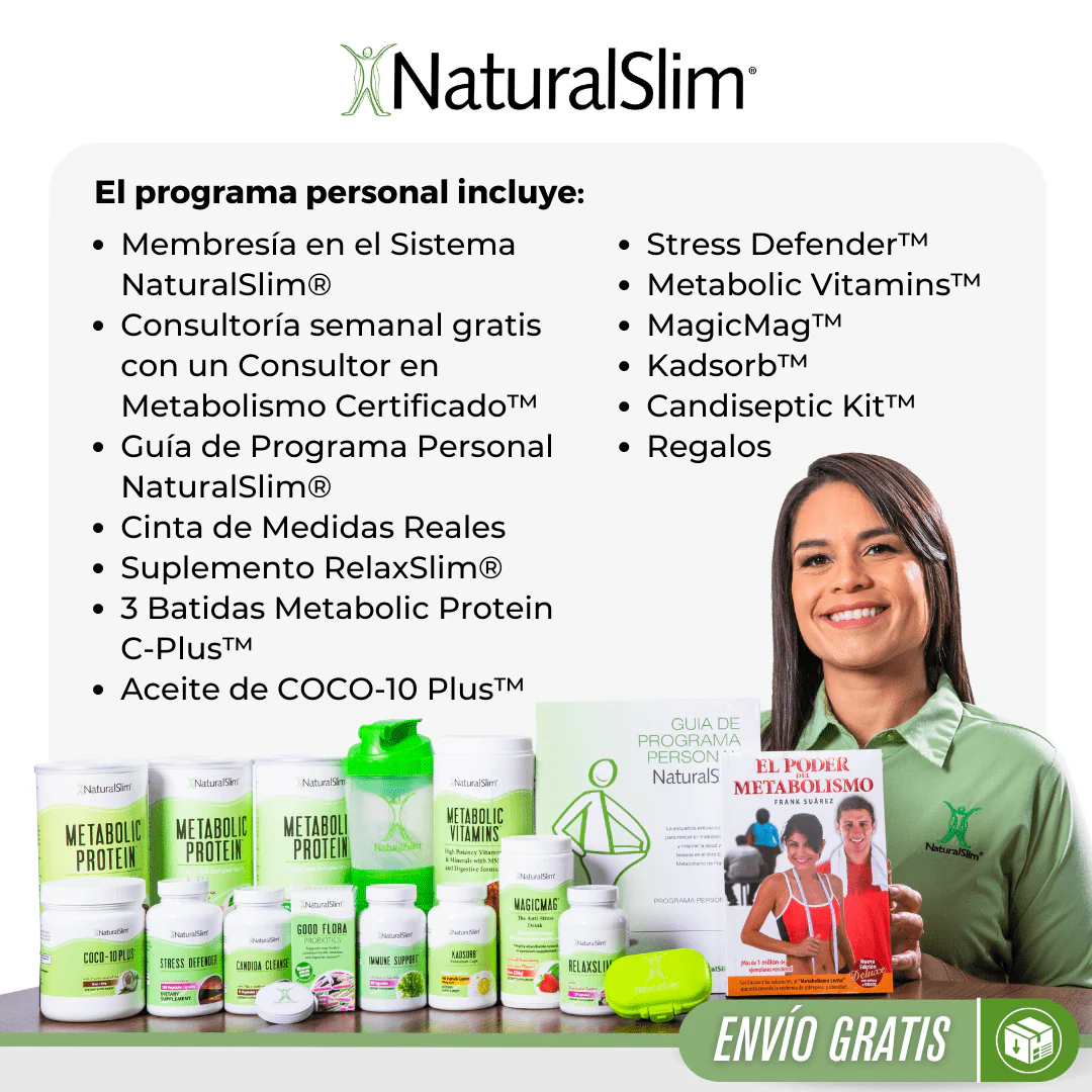 Programa Personal de NaturalSlim® (ESPAÑOL) | El Programa Completo Para Perder Grasa y Mejorar tu Metabolismo de Forma Saludable - Image 5