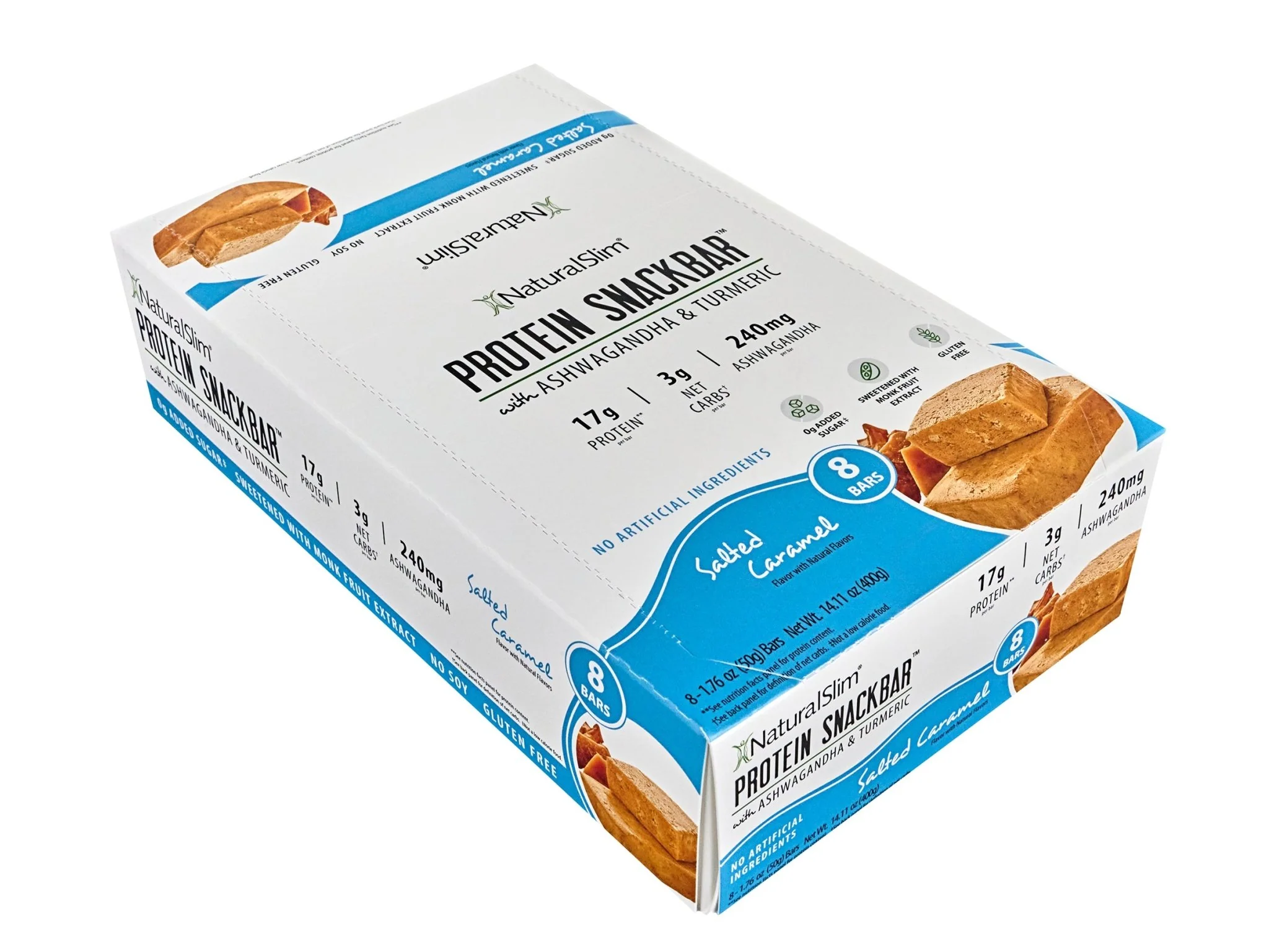 NaturalSlim® Protein Snackbar™ Salted Caramel | Barras de proteína - Image 11
