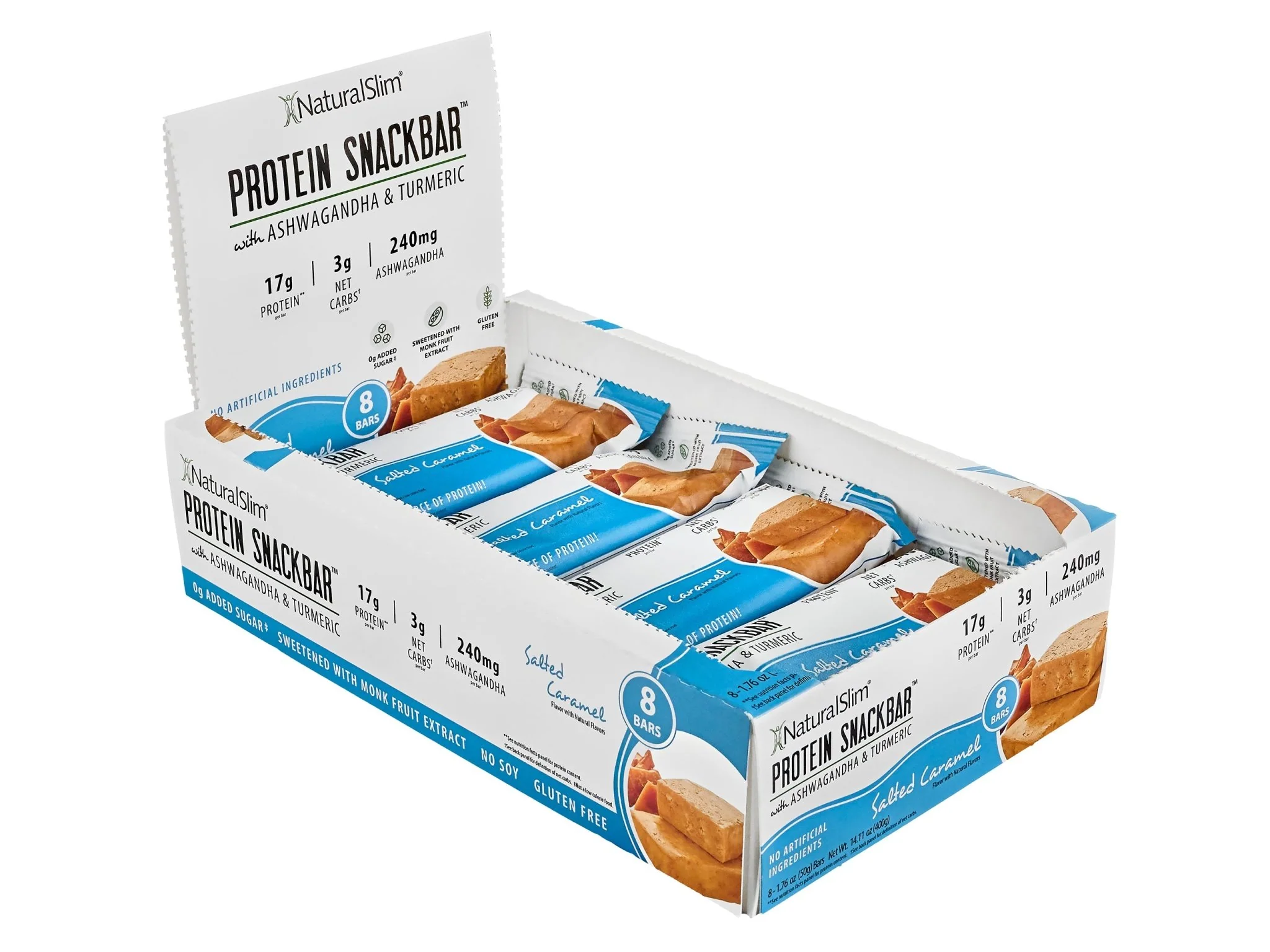 NaturalSlim® Protein Snackbar™ Salted Caramel | Barras de proteína - Image 12
